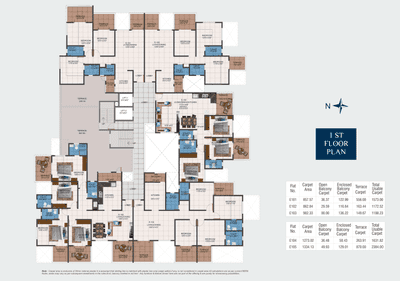 Project Image of 852.41 - 1467.88 Sq.ft 3 BHK Apartment for buy in Renuka Gulmohar Phase 2