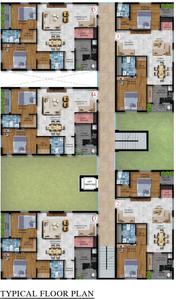 Project Image of 1390.0 - 1425.0 Sq.ft 2 BHK Apartment for buy in Rudraksh Lake Breeze Seshadri