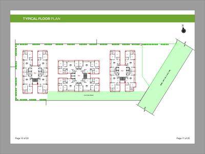 Project Image of 1116.43 - 1585.2 Sq.ft 3 BHK Apartment for buy in Abhishek Apple Green 2
