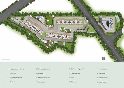 Project Image of 362.74 - 624.2 Sq.ft 1 BHK Apartment for buy in Paranjape Trident C D