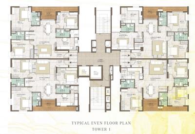 Project Image of 1485.0 - 2433.0 Sq.ft 3 BHK Apartment for buy in Kochar Jewel