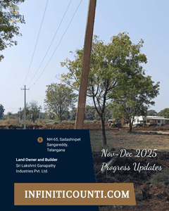 Project Image of 1539.0 - 2700.0 Sq.ft Residential Plot Plot for buy in Alekhya Infiniti Counti