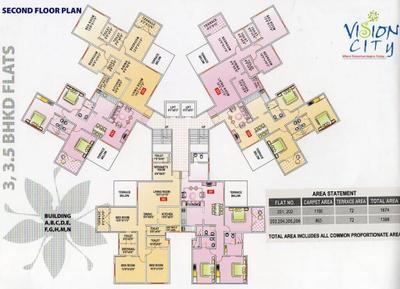 Project Image of 1500 Sq.ft 4 BHK Apartment / Flat for sale in Jambhul for Rs. 7500000