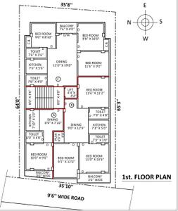 Project Image of 407.0 - 938.0 Sq.ft 1 BHK Apartment for buy in Radha Krishna