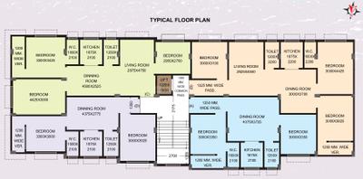 Project Image of 543.79 - 880.92 Sq.ft 2 BHK Apartment for buy in Hive Puja Galaxy
