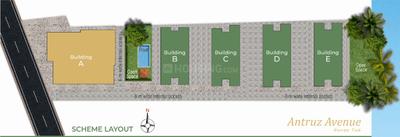 Project Image of 1140.11 - 1259.49 Sq.ft 2 BHK Apartment for buy in Antruz Avenue