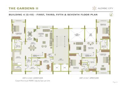 Project Image of 2581.08 - 3295.8 Sq.ft 4 BHK Apartment for buy in Shreno The Gardens II