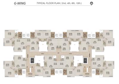 Project Image of 641.53 - 647.45 Sq.ft 2 BHK Apartment for buy in Manav Swapnalok Phase II Wing G
