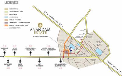 Project Image of 1350.0 - 3933.0 Sq.ft Residential Plot Plot for buy in MGH Anandam Estate