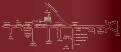 Project Image of 549.0 - 1051.0 Sq.ft 2 BHK Apartment for buy in Shiv Zen World Phase II