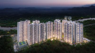 Project Image of 535.08 - 1213.64 Sq.ft 1 BHK Apartment for buy in Geras Island of Joy Project C