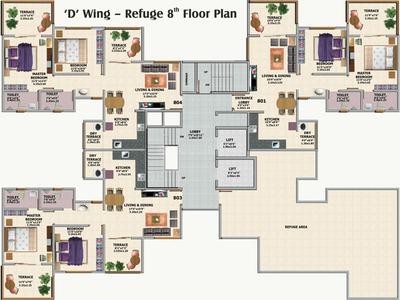 Project Image of 358.0 - 632.0 Sq.ft 1 BHK Apartment for buy in Saakshi Parvatara Phase 1