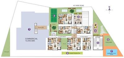 Project Image of 1270.0 - 2220.0 Sq.ft 2 BHK Apartment for buy in Hallmark Primera The Hub