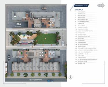 Project Image of 1881 Sq.ft 3 BHK Apartment / Flat for sale in Tragad for Rs. 8000000