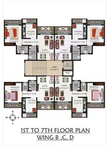 Project Image of 620 Sq.ft 1 BHK Apartment / Flat for sale in Ambernath West for Rs. 2000000