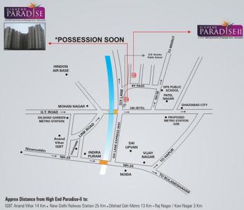 Project Image of 895.0 - 2495.0 Sq.ft 2 BHK Apartment for buy in High End Windsor Paradise II