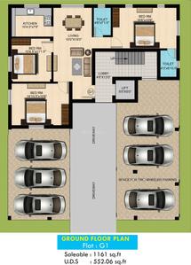 Project Image of 898.0 - 1245.0 Sq.ft 2 BHK Apartment for buy in Global Grand