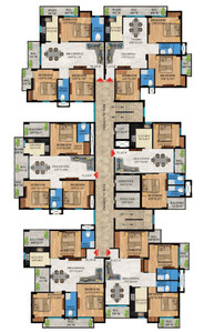 Project Image of 1090.0 - 1600.0 Sq.ft 2 BHK Apartment for buy in NK OAK Wood Poddar Residency