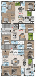 Project Image of 1622.0 - 2094.0 Sq.ft 3 BHK Apartment for buy in Swathi Tara
