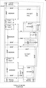 Arjun SGM Arjun SGM Cluster Plan from 1st to 3rd Floor 1