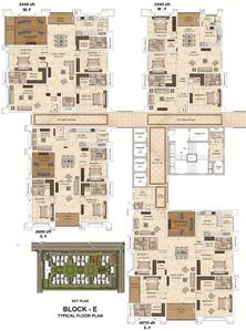 Project Image of 4070 Sq.ft 4 BHK Apartment / Flat for sale in Rai Durg for Rs. 102000000