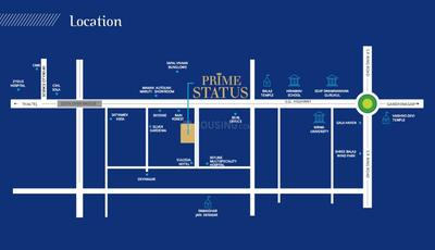 Project Image of 1962.0 - 2088.0 Sq.ft 3 BHK Apartment for buy in Prime Status