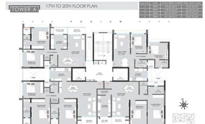 Project Image of 601.38 - 1861.85 Sq.ft 2 BHK Apartment for buy in Adeshwar 72 Parksyde