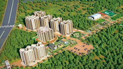 Project Image of 640.0 - 1202.0 Sq.ft 2 BHK Apartment for buy in Indya The Greens Amber
