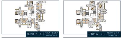 Project Image of 222.0 - 540.0 Sq.ft 1 RK Apartment for buy in Planet Highlands