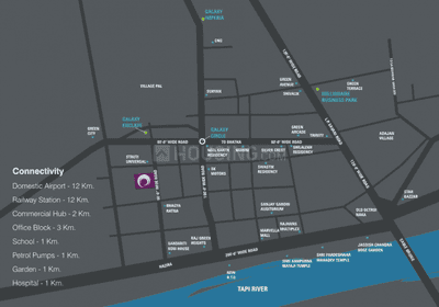Project Image of 2695.0 - 3420.0 Sq.ft 3 BHK Apartment for buy in Galaxy Aventura