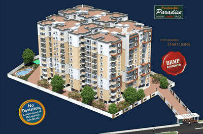 Project Image of 843.0 - 1535.0 Sq.ft 2 BHK Apartment for buy in Panchmukhi Paradise