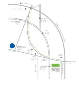 Indiabulls Greens Location Plan 3