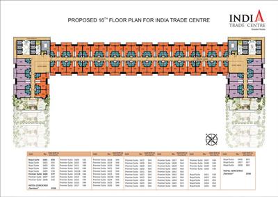 Project Image of 550.0 - 650.0 Sq.ft 1 BHK Apartment for buy in Omaxe India Trade Centre