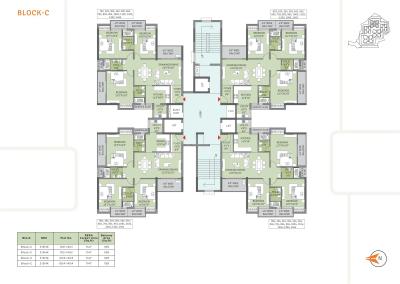 Project Image of 801.0 - 1698.0 Sq.ft 2 BHK Apartment for buy in Shuvam Avenue