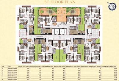 Project Image of 578.0 - 1329.0 Sq.ft 2 BHK Apartment for buy in Vinayak Sunshine