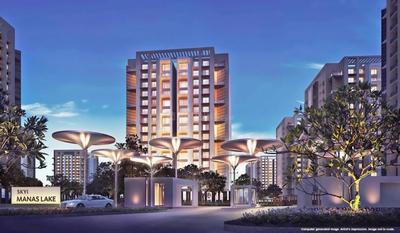 Project Image of 353.0 - 438.0 Sq.ft 1 BHK Apartment for buy in Enerrgia Skyi Manas Lake Phase III