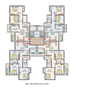 Project Image of 660.04 - 1199.96 Sq.ft 1 BHK Apartment for buy in Kaul Heritage City