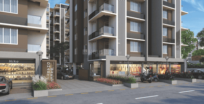 Project Image of 673.71 - 1335.48 Sq.ft 2 BHK Apartment for buy in Krishna Dharti Saket Icon