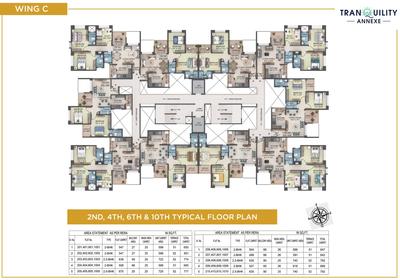 Project Image of 610.0 - 792.0 Sq.ft 2 BHK Apartment for buy in Tranquility Annexe A and B Wing Phase 1