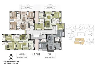 Project Image of 977.0 - 1420.0 Sq.ft 2 BHK Apartment for buy in LML Luxe One
