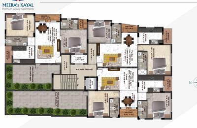 Project Image of 950.0 - 1299.0 Sq.ft 2 BHK Apartment for buy in Meera Kayal