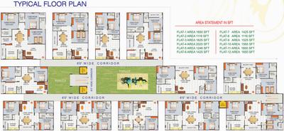 Project Image of 1116.0 - 2025.0 Sq.ft 2 BHK Apartment for buy in Udaya Heights Balaji Residency