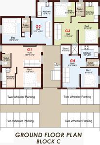 Project Image of 401.0 - 710.0 Sq.ft 1 BHK Apartment for buy in Crest Selas