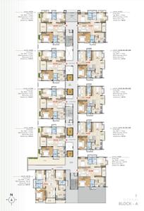 Project Image of 1605 Sq.ft 3 BHK Apartment / Flat for sale in Thanisandra for Rs. 21000000