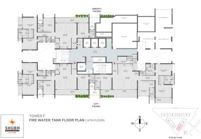 Project Image of 1106.0 - 3220.0 Sq.ft 3 BHK Apartment for buy in Shubh VEDA Tower E F G and Block 8