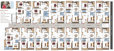 Sai Teja Teja Heights Block A Sai Teja Heights Block A Cluster Plan 1