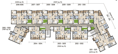 Project Image of 788.0 - 1299.0 Sq.ft 1 BHK Apartment for buy in Ayana 95