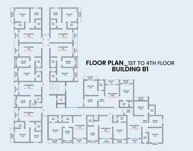 Project Image of 405.0 - 905.0 Sq.ft 1 RK Apartment for buy in Ajmeri Sara Complex