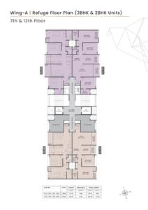 Project Image of 757.0 - 1252.0 Sq.ft 2 BHK Apartment for buy in Newton Homes Royale Thergaon Chinchwad