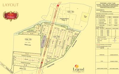 Project Image of 810.0 - 2160.0 Sq.ft Residential Plot Plot for buy in Legend Prime